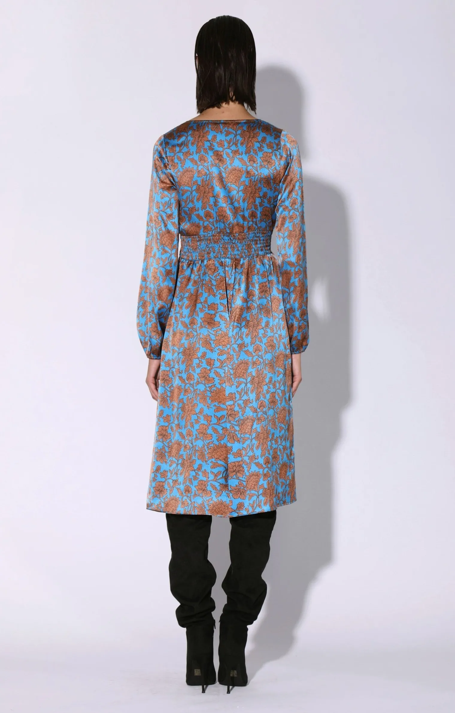 alene_dress_baroque_sky_3.webp Walter Baker Alene Dress, Baroque Sky>Women Dresses
