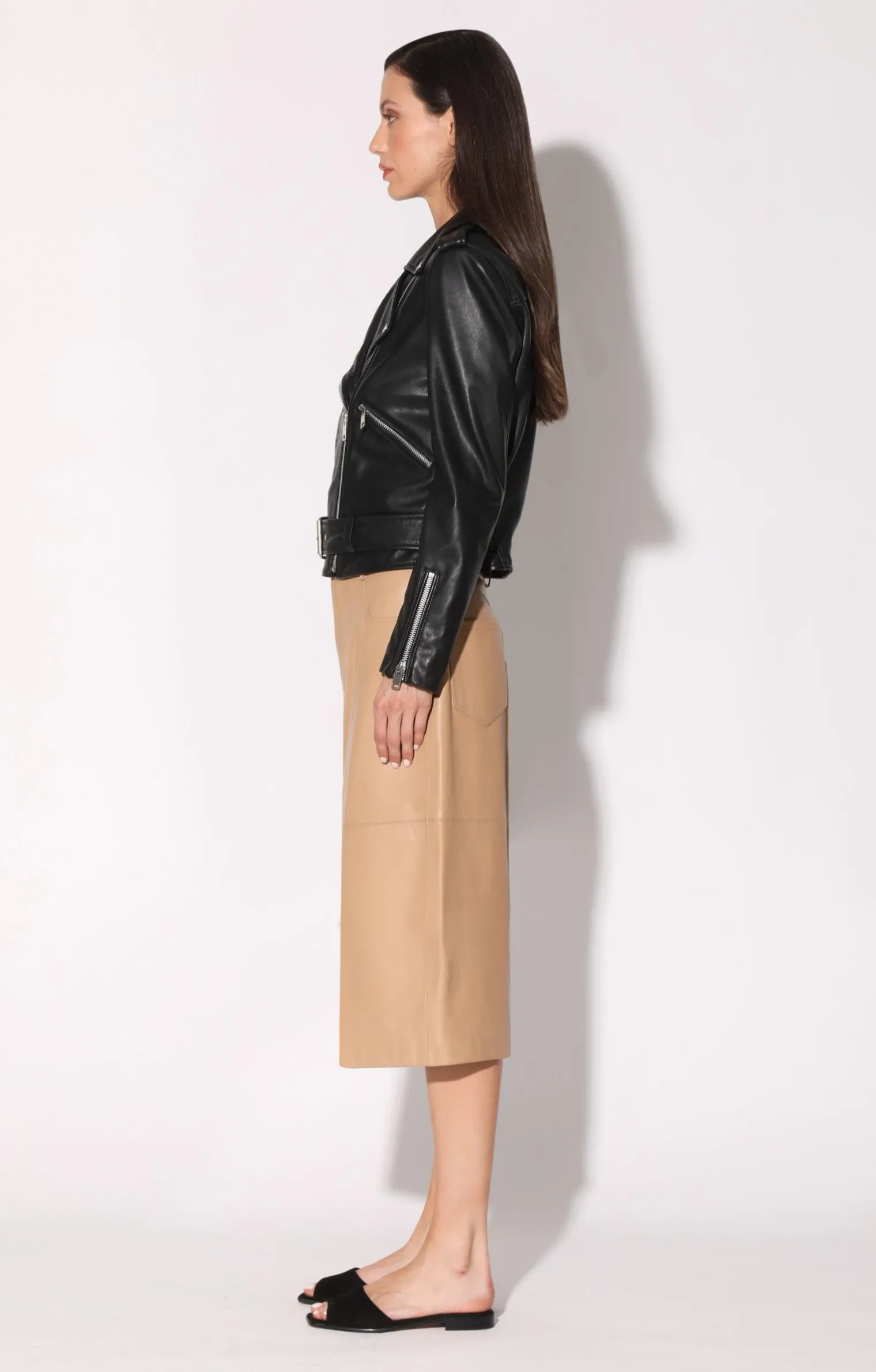 allison_jacket_blackleath_2.webp Walter Baker Allison Jacket, Black-Leather>Women Leather