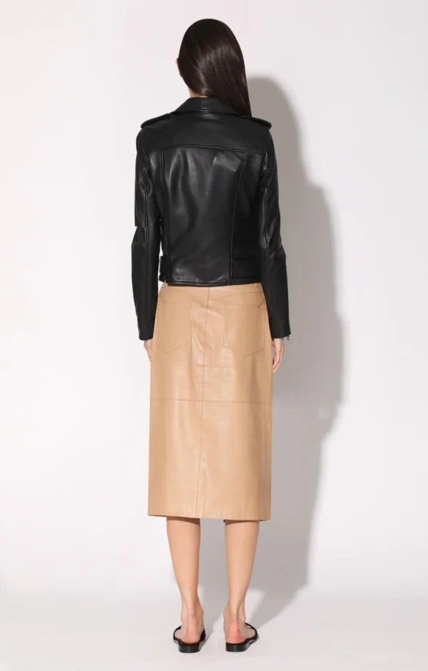 Walter Baker Allison Jacket, Black-Leather>Women Leather