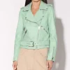 Walter Baker Allison Jacket, Pistachio-Leather>Women Jackets