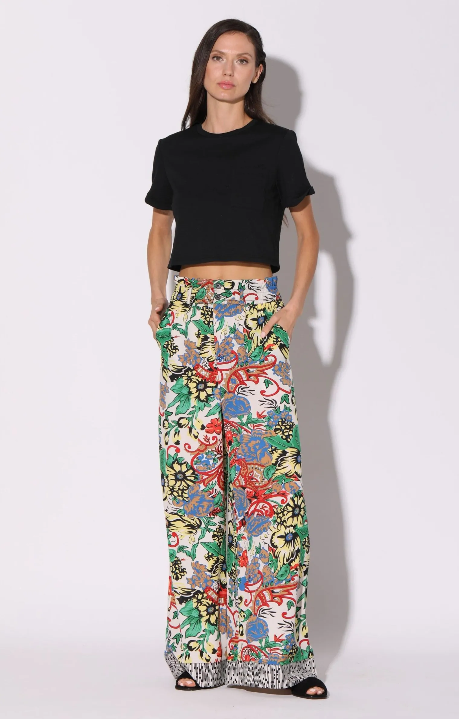 angelique_pant_amalfi_sca_1.webp Walter Baker Angelique Pant, Amalfi Scarf>Women Bottoms