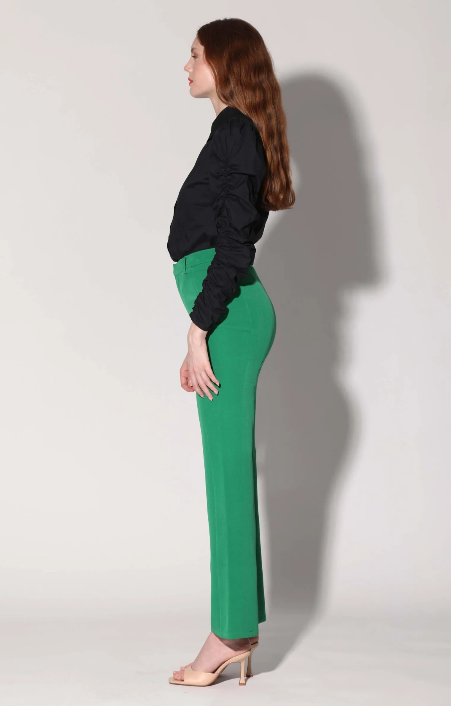 atlas_pant_kelly_green_2.webp Walter Baker Atlas Pant, Kelly Green>Women Bottoms