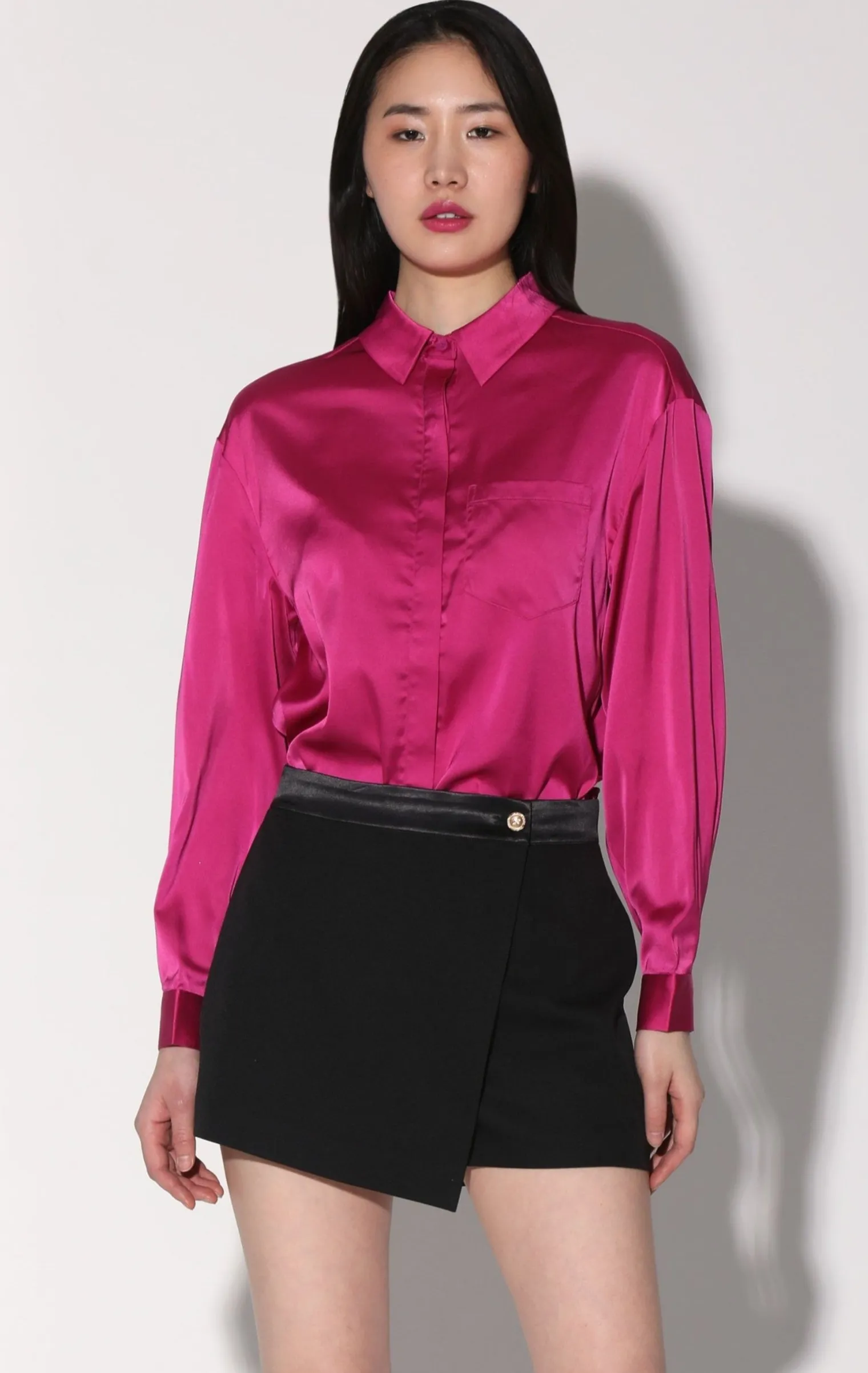 bella_top_deep_pink_0.webp Walter Baker Bella Top, Deep Pink>Women Tops