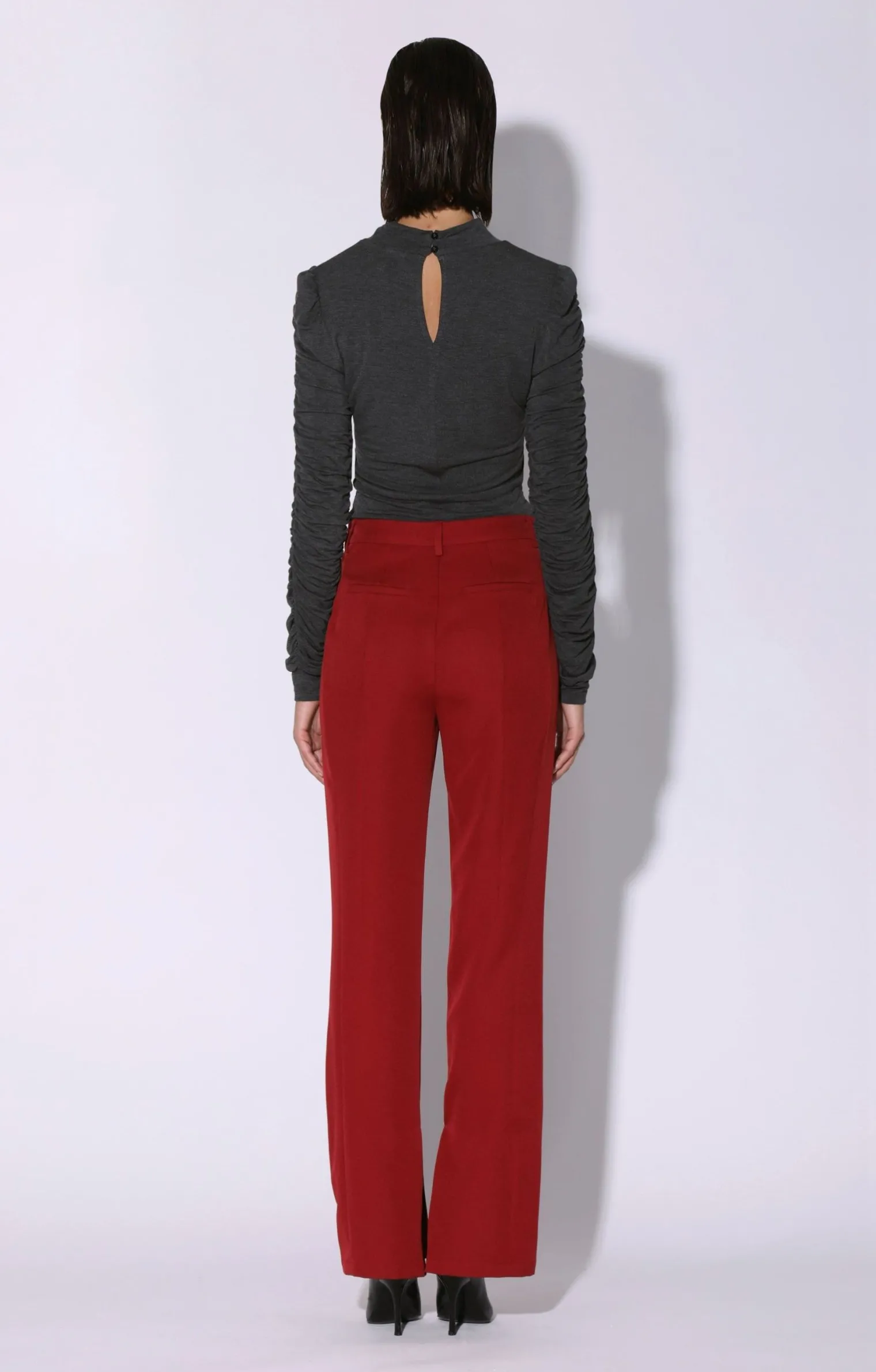 blakeley_pant_wine_3.webp Walter Baker Blakeley Pant, Wine>Women Bottoms