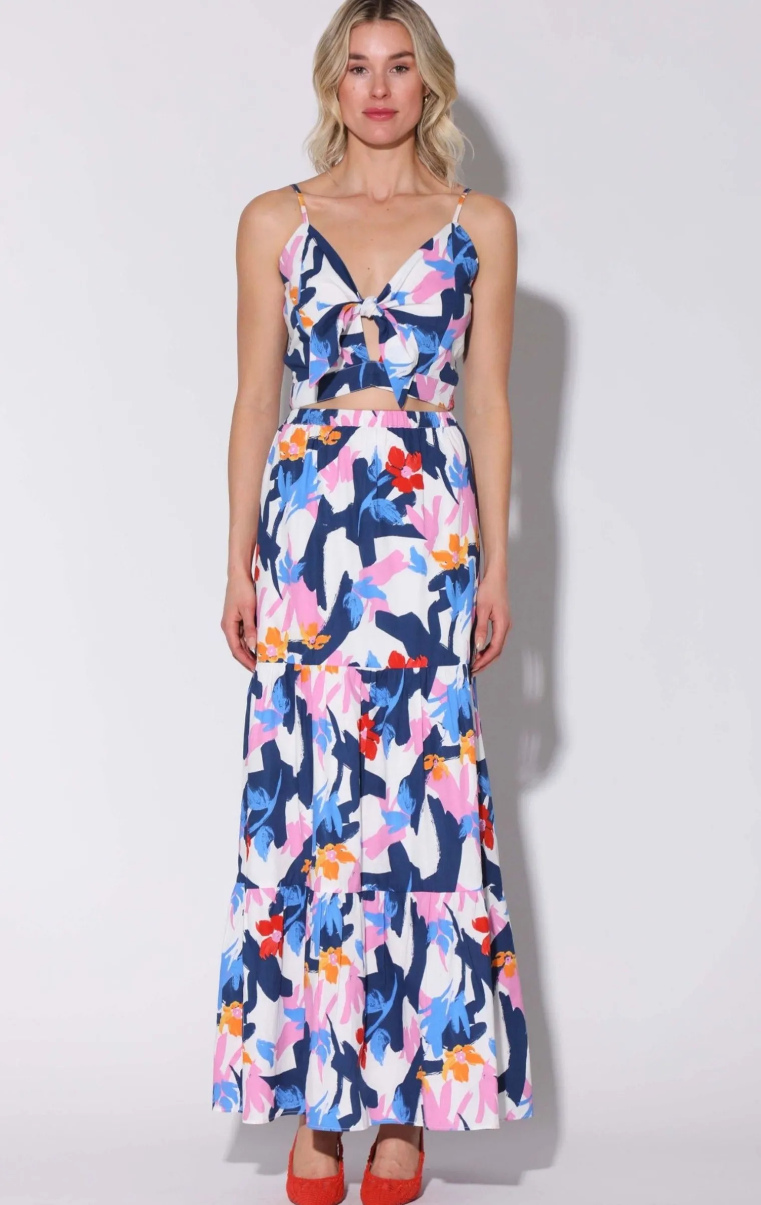 bonita_skirt_brushstroke__0.webp Walter Baker Bonita Skirt, Brushstroke Daisy>Women Bottoms