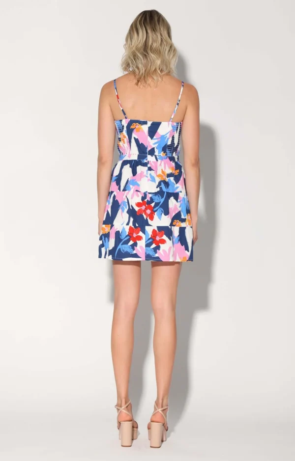 Walter Baker Braeden Dress, Brushstroke Daisy>Women Dresses
