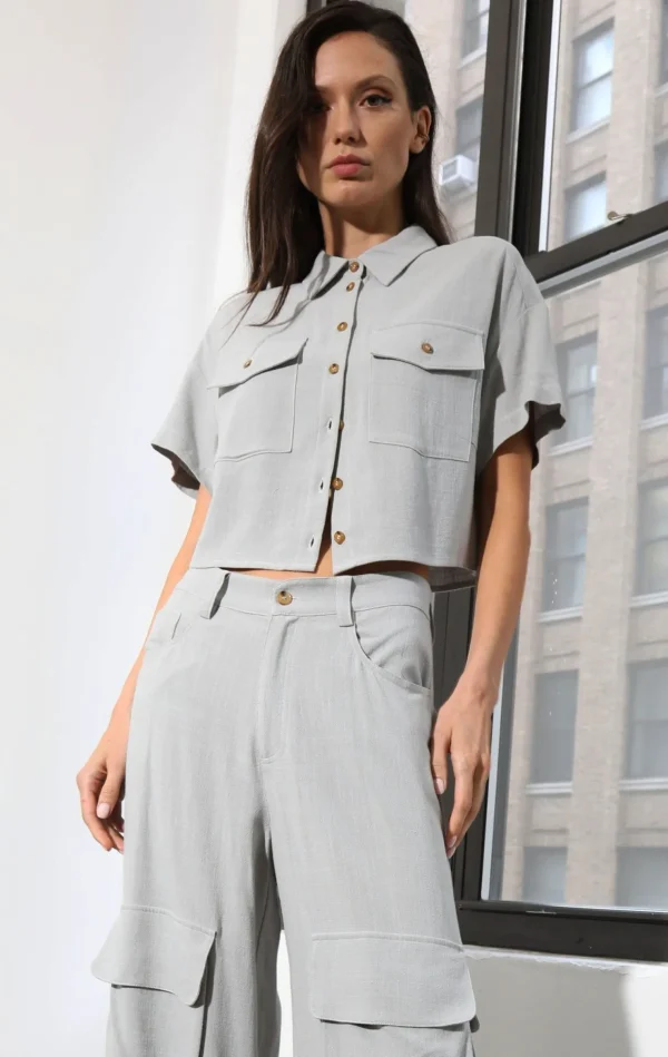 Walter Baker Clarissa Top, Stone>Women Tops