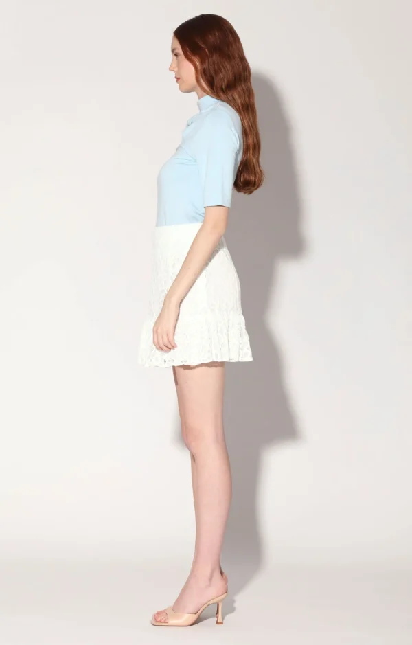 Walter Baker Claudia Skirt, Ivory>Women Bottoms