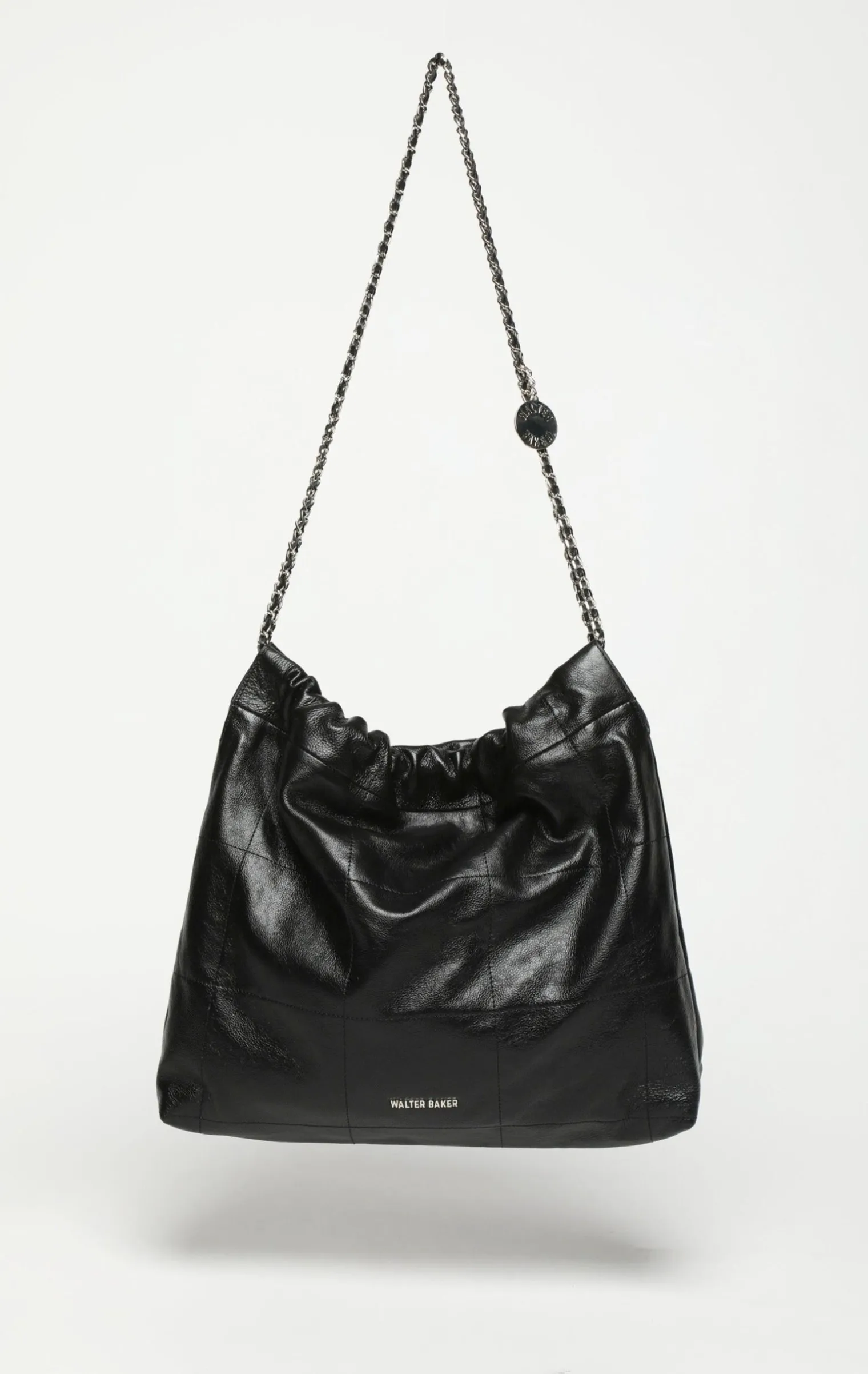 cleo_shoulder_black_0.webp Walter Baker Cleo Shoulder, Black>Women Handbags