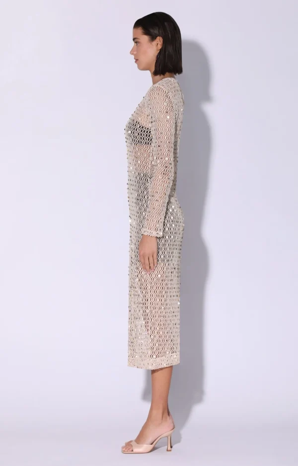 Walter Baker Coco Dress, Crochet Sequin>Women Dresses
