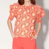 Walter Baker Colleene Top, Orange Blossom>Women Tops