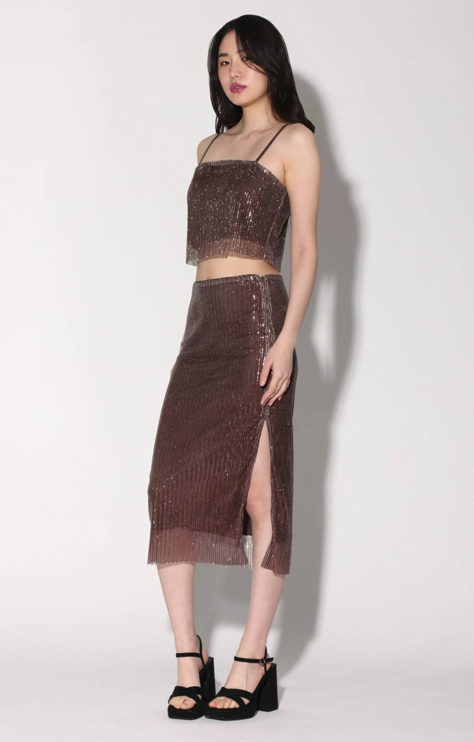 crista_skirt_city_sequin__2-1.webp Walter Baker Crista Skirt, City Sequin Mink>Women Bottoms