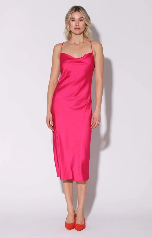 Walter Baker Dani Dress, Bright Pink>Women Dresses