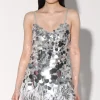 Walter Baker Darina Dress, Silver Starlet Sequin>Women Dresses