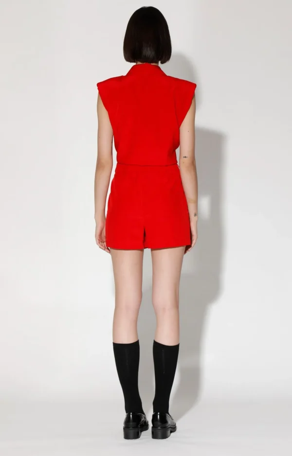 Walter Baker Donatella Top, Red>Women Tops