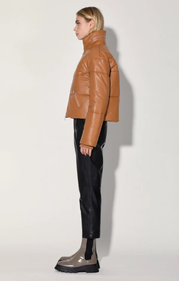 Walter Baker Edwina Jacket, Camel-Leather>Women Jackets