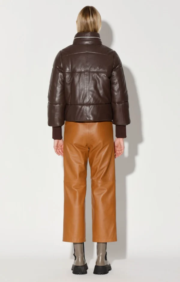 Walter Baker Edwina Jacket, Mocha-Leather>Women Leather