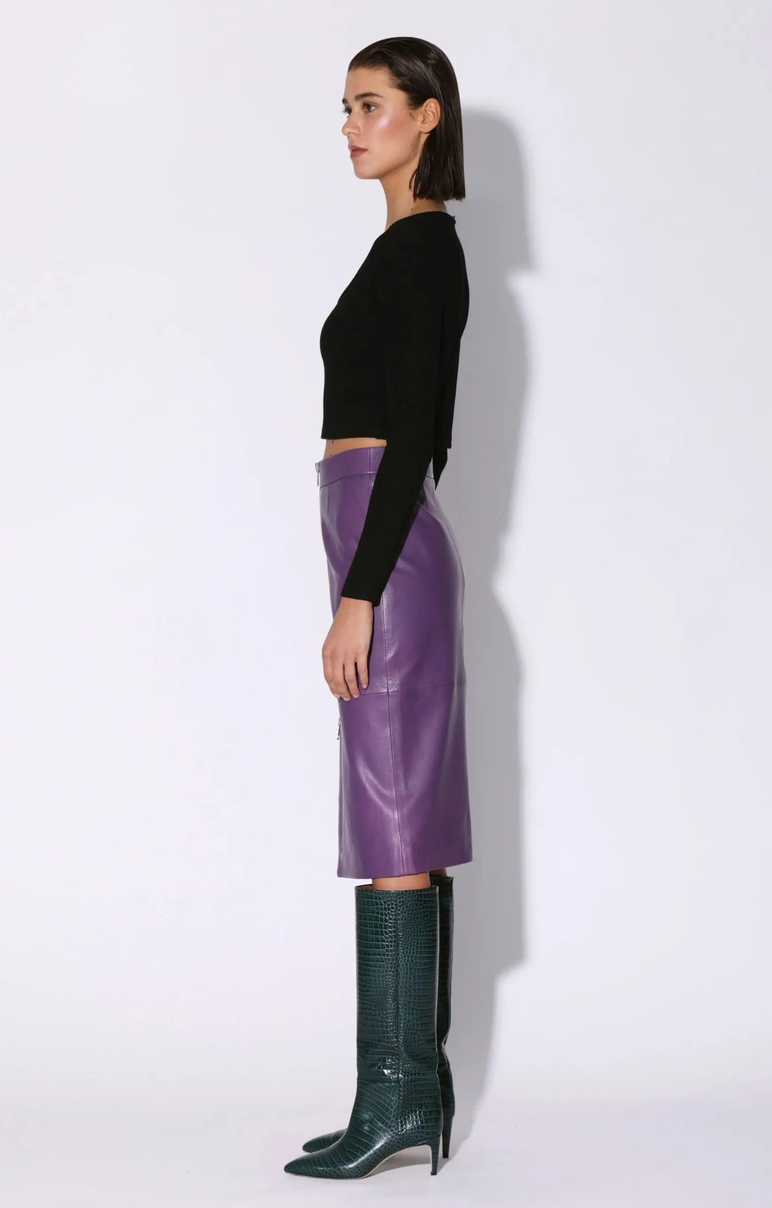 galette_skirt_amethystlea_2.webp Walter Baker Galette Skirt, Amethyst-Leather>Women Leather