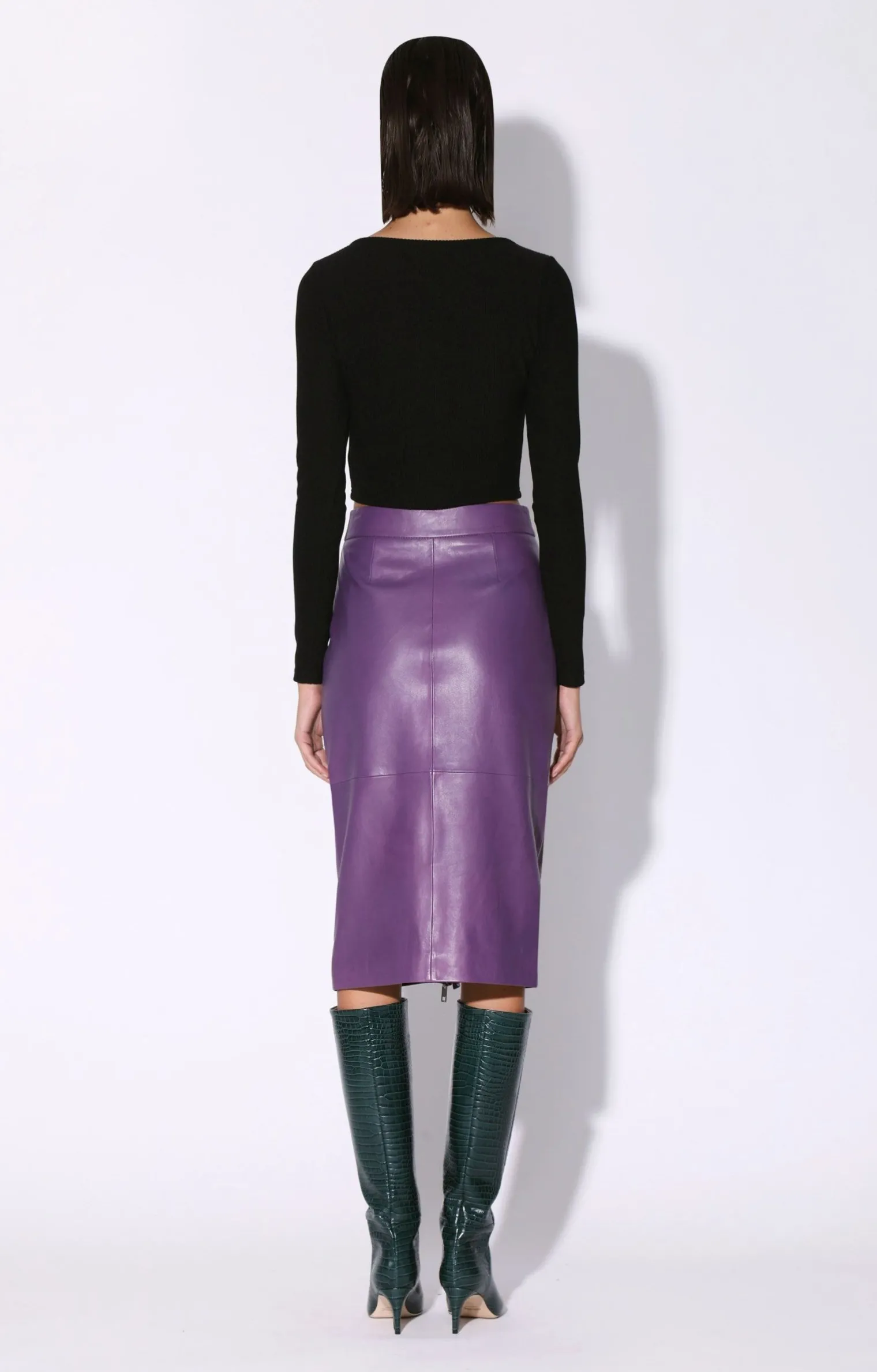 galette_skirt_amethystlea_3.webp Walter Baker Galette Skirt, Amethyst-Leather>Women Leather