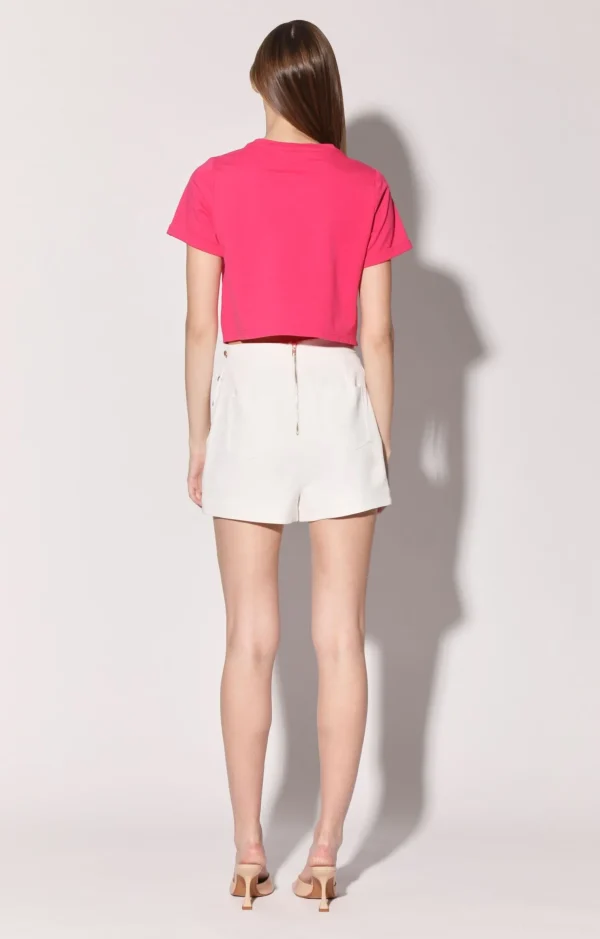 Walter Baker Halsey Top, Hot Pink>Women Tops