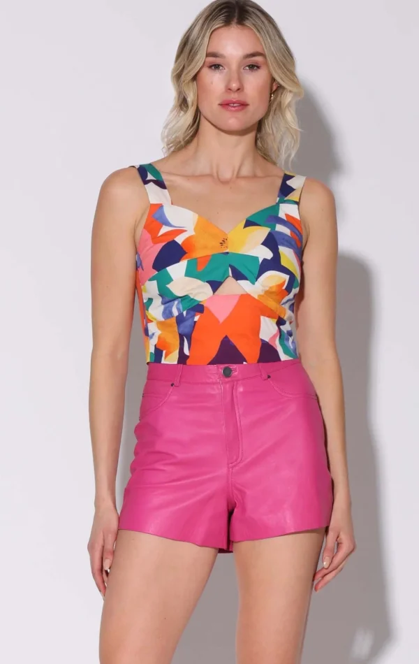 Walter Baker Hollene Top, Citrus Canopy>Women Tops