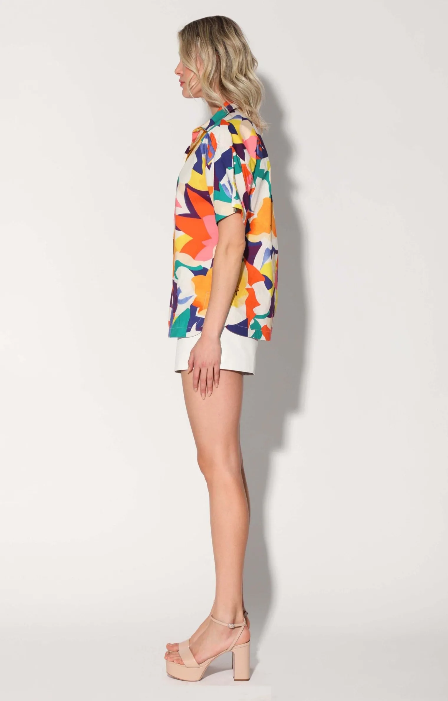 houston_top_citrus_canopy_2.webp Walter Baker Houston Top, Citrus Canopy>Women Tops