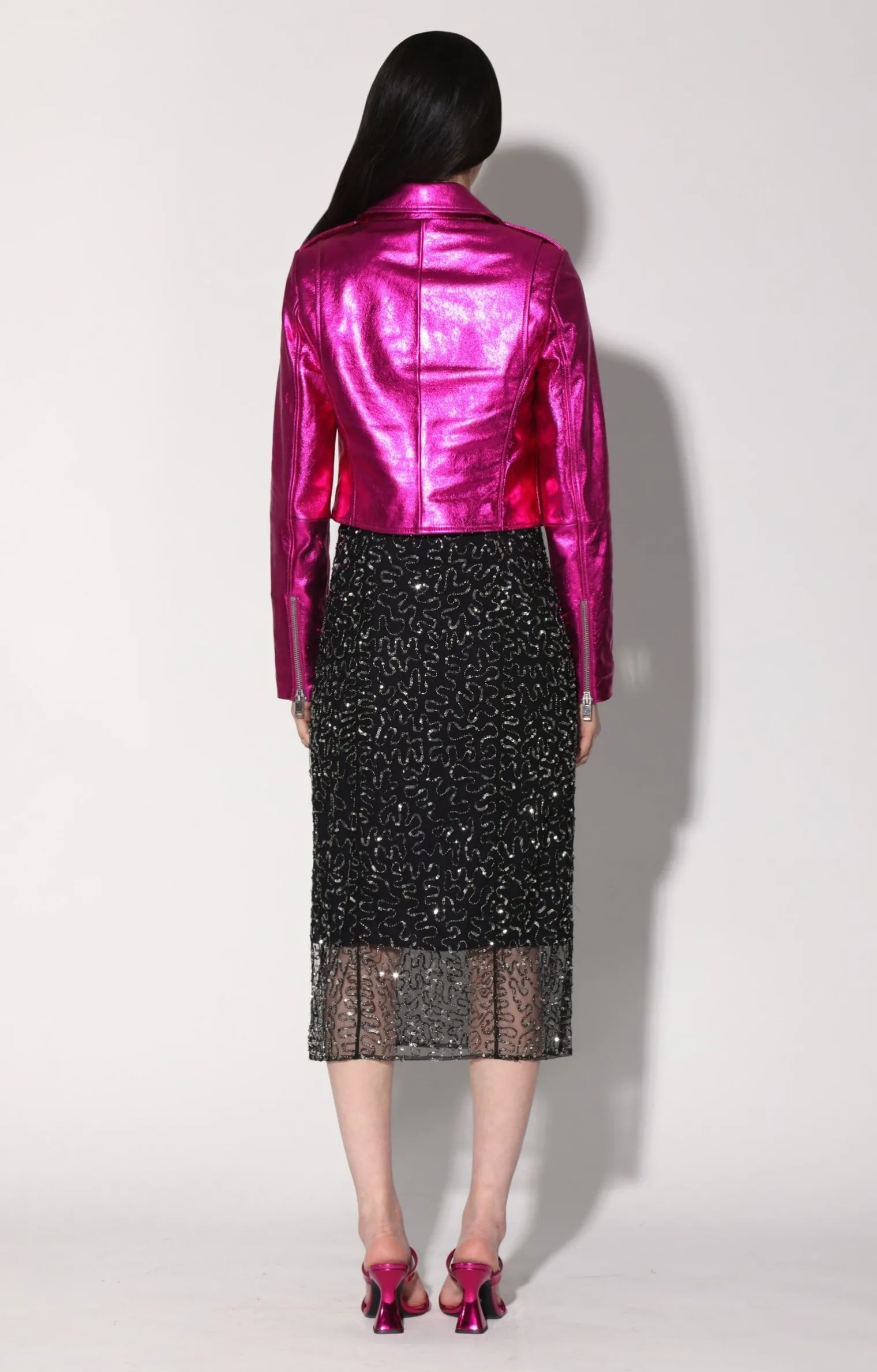 jenny_jacket_fuchsia_meta_3-1.webp Walter Baker Jenny Jacket, Fuchsia Metallic-Leather>Women Jackets