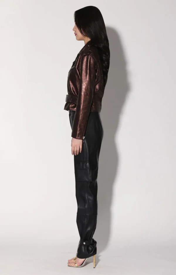 Walter Baker Jordy Jacket, Bronze Leather>Women Jackets