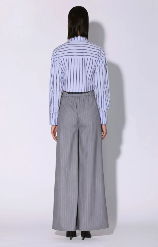 Walter Baker Kaiden Pant, Heather Pin Stripe>Women Bottoms