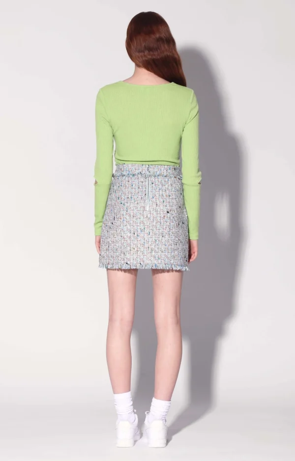 Walter Baker Laurette Skirt, Delray Tweed>Women Bottoms
