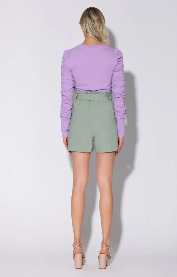 Walter Baker Layleen Short, Sage>Women Bottoms