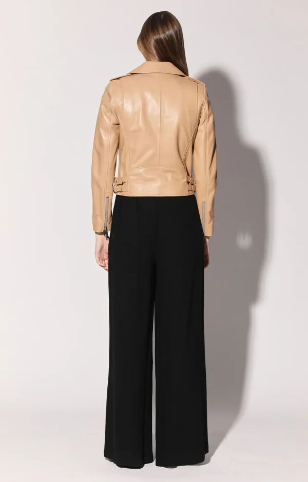 Walter Baker Liz Jacket, Latte-Leather>Women Leather