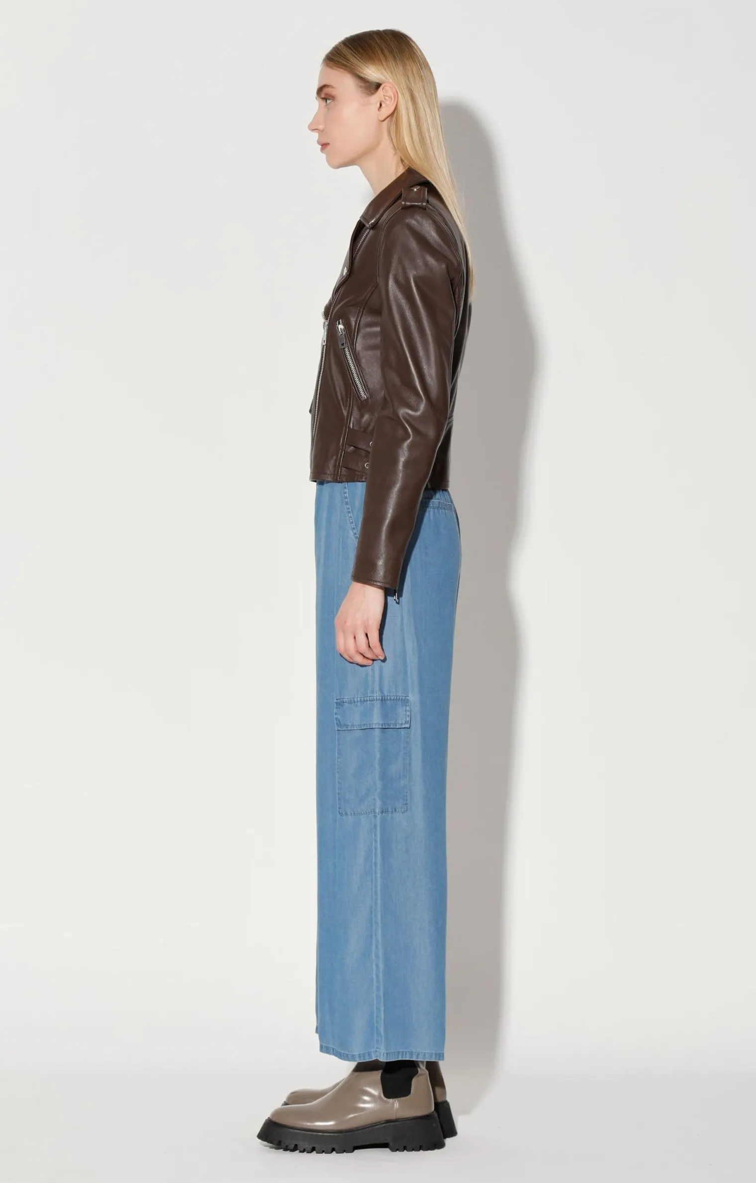 liz_jacket_mochaleather_2-1.webp Walter Baker Liz Jacket, Mocha-Leather>Women Jackets