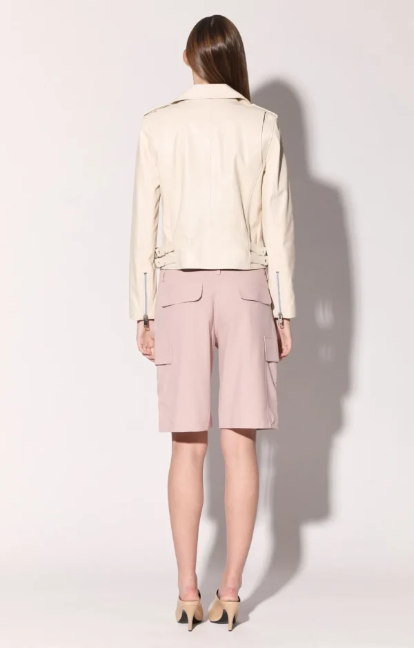 Walter Baker Liz Jacket, Oyster-Leather>Women Leather