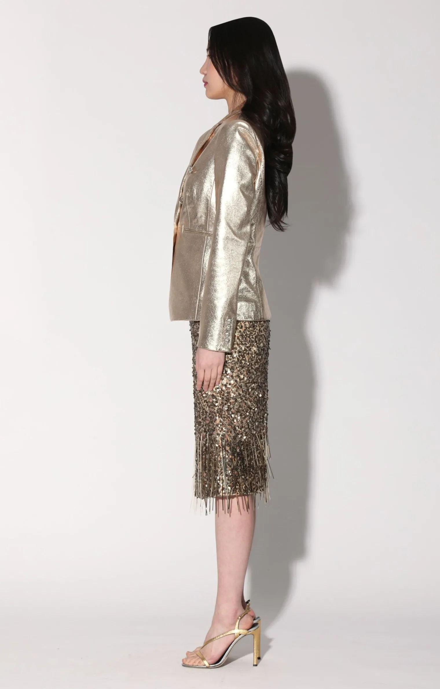 marley_blazer_goldleather_2-1.webp Walter Baker Marley Blazer, Gold-Leather>Women Jackets
