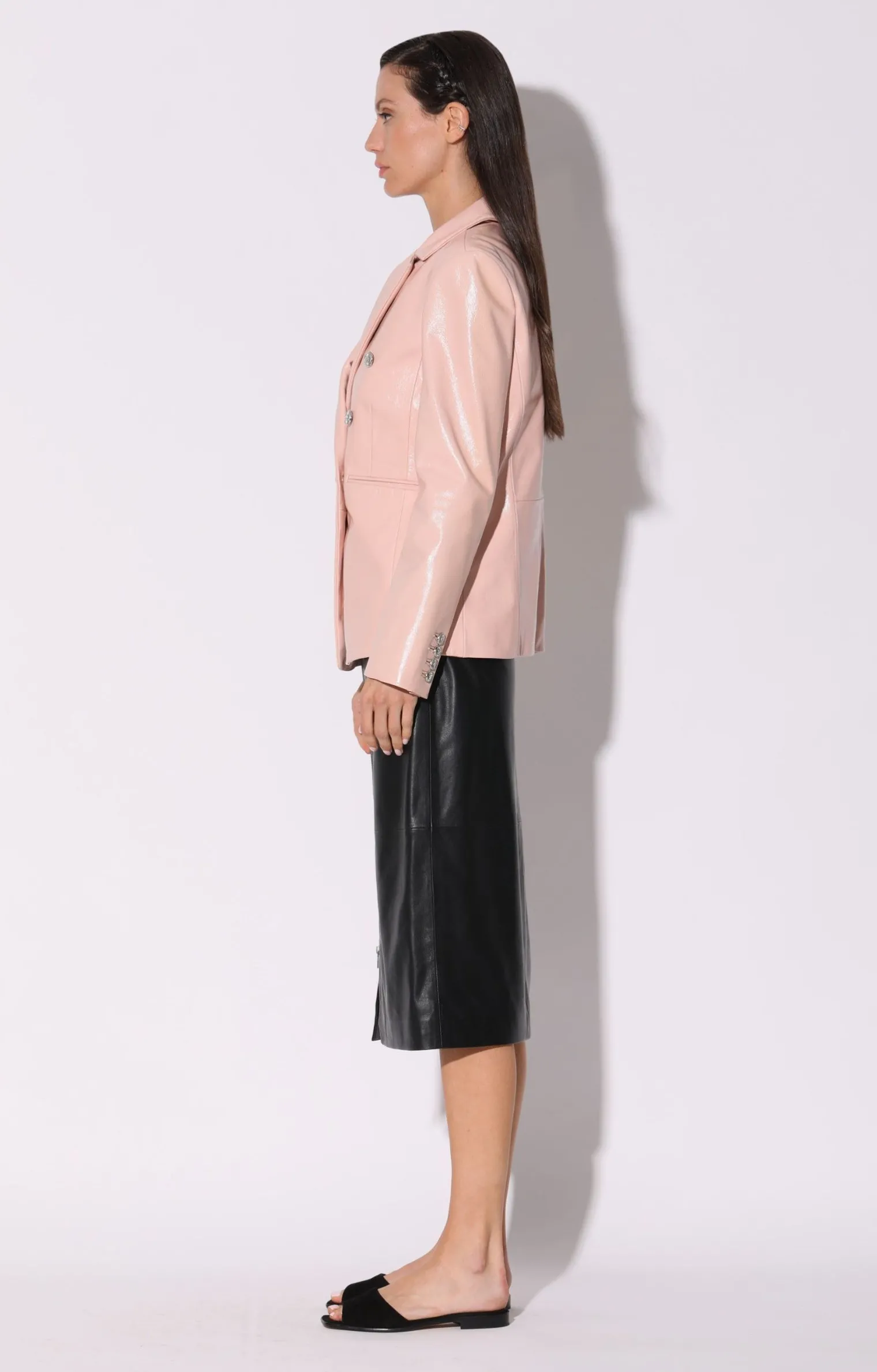 marley_blazer_sorbet_pate_2.webp Walter Baker Marley Blazer, Sorbet Patent-Leather>Women Leather