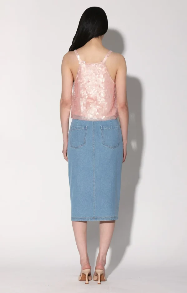 Walter Baker Nicky Top, Blush Prism Sequin>Women Tops