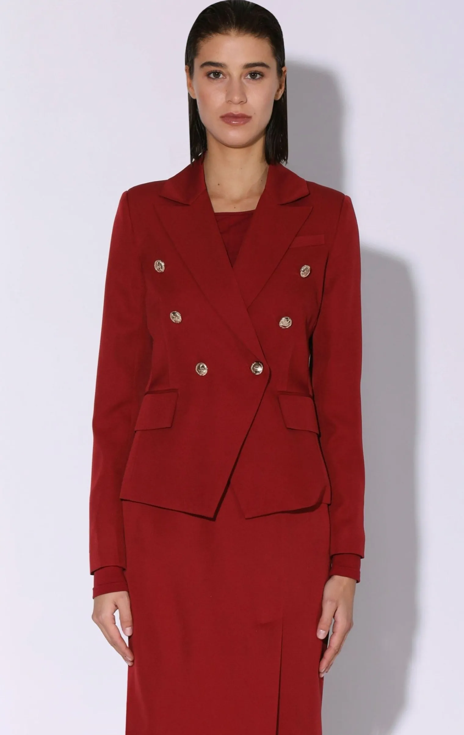 phelps_blazer_wine_0.webp Walter Baker Phelps Blazer, Wine>Women Jackets