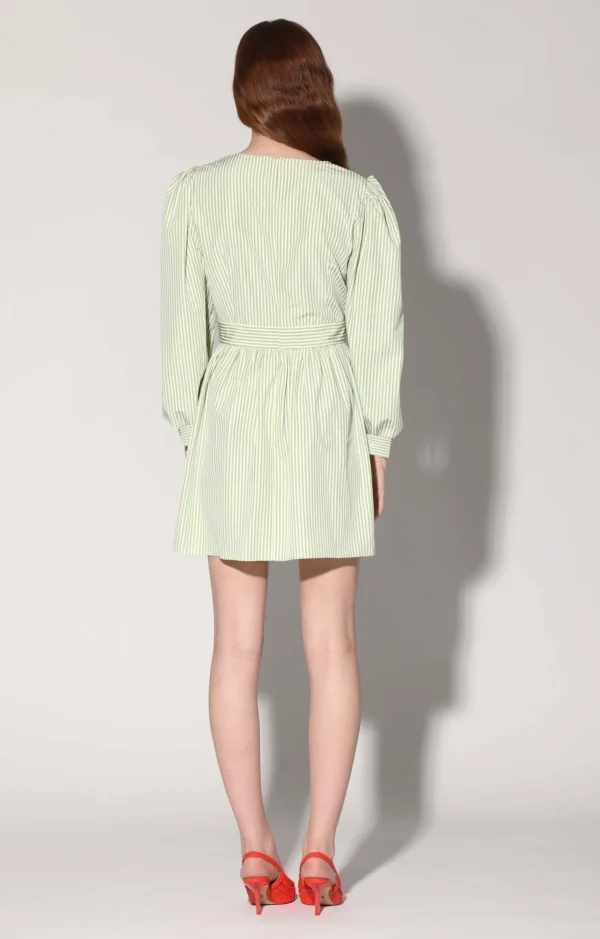 Walter Baker Sadia Dress, Lemon Teal>Women Dresses