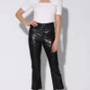Walter Baker Selma Pant, Black-Leather>Women Leather