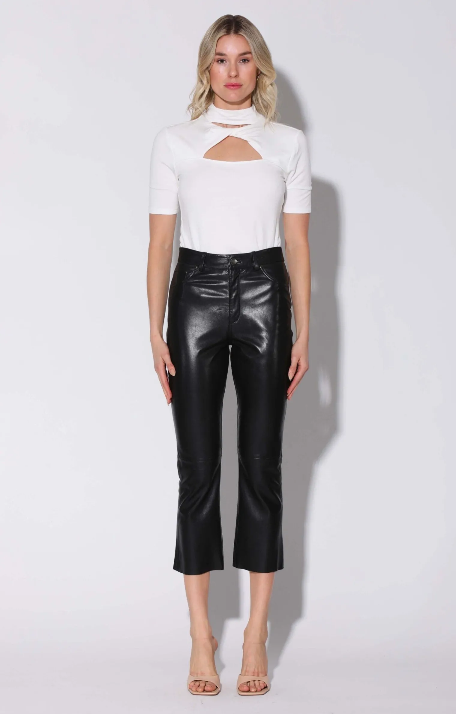 selma_pant_blackleather_1.webp Walter Baker Selma Pant, Black-Leather>Women Leather