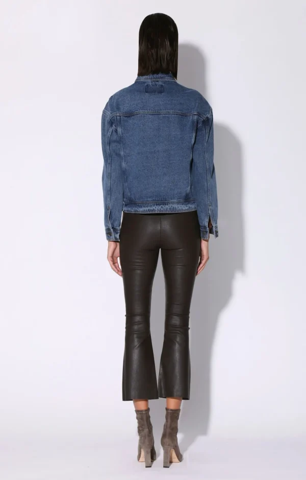 Walter Baker Shawna Jacket, Dark Wash>Women Jackets