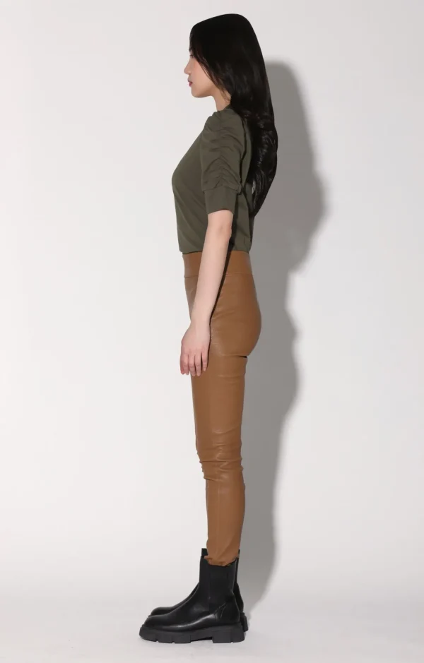 Walter Baker Skippy Top, Olive>Women Tops