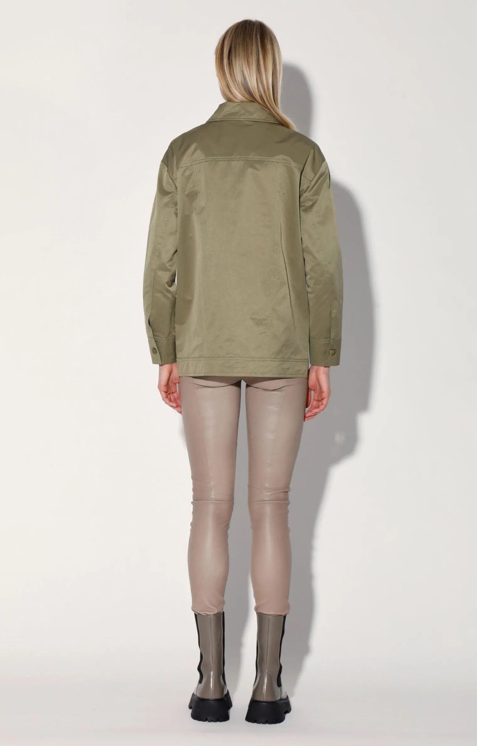 sutton_jacket_army_3.webp Walter Baker Sutton Jacket, Army>Women Jackets