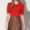 Walter Baker Sylvie Top, Garnet>Women Tops