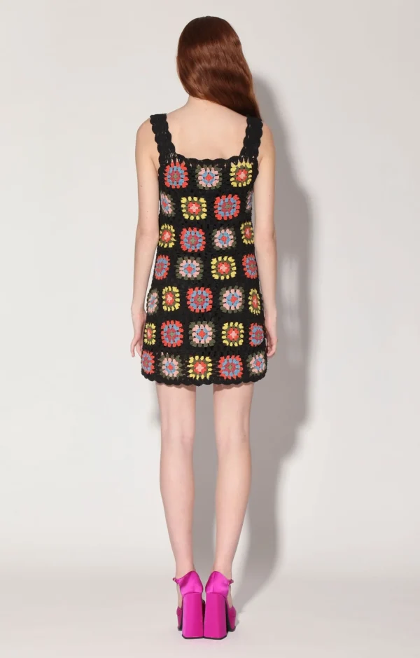 Walter Baker Tiffanie Dress, Patchwork Crochet>Women Dresses