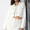 Walter Baker Tressa Jacket, White>Women Jackets