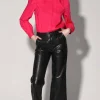 Walter Baker Venice Pant, Black-Leather>Women Leather