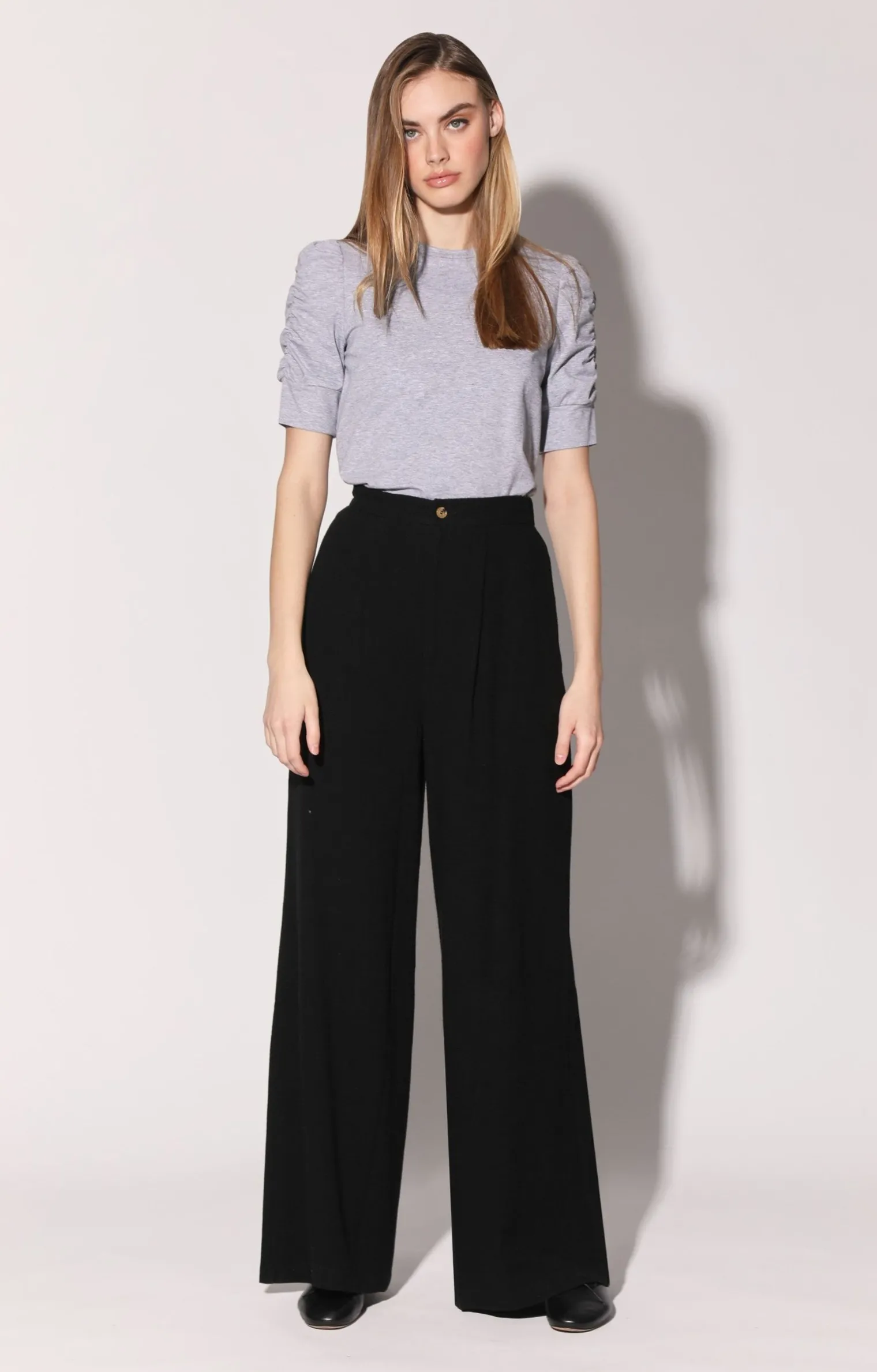 wren_pant_black_1.webp Walter Baker Wren Pant, Black>Women Bottoms